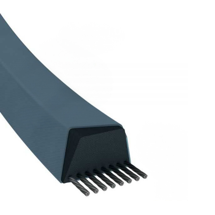 Courroie tondeuse Mitsuboshi LB50 - 16,5 mm x 1282 mm