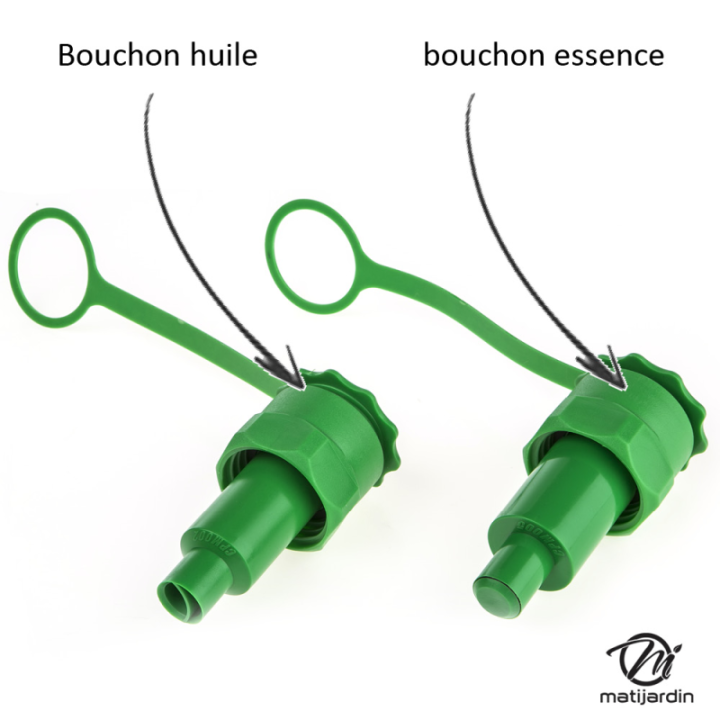 Bidon double de 2 et 5 litres avec bec verseur auto-stop