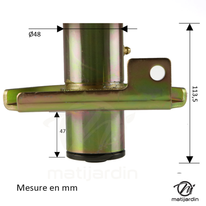 Palier de lame N° AM126225 pour John Deere