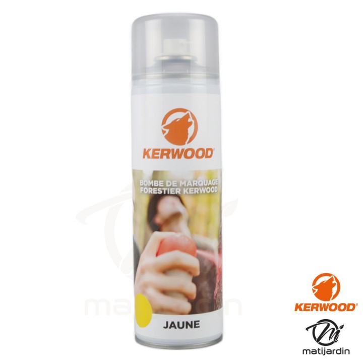 Spray de marquage forestier jaune - Kerwood