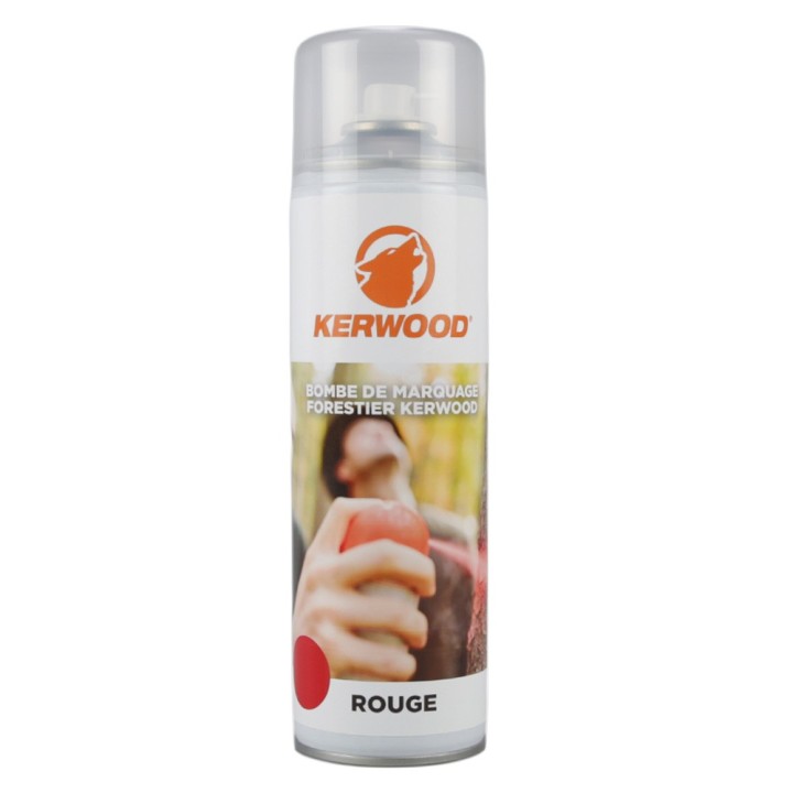 Spray de marquage forestier rouge - Kerwood