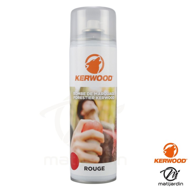 Spray de marquage forestier rouge - Kerwood