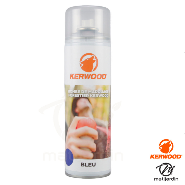 Spray de marquage forestier bleu - Kerwood