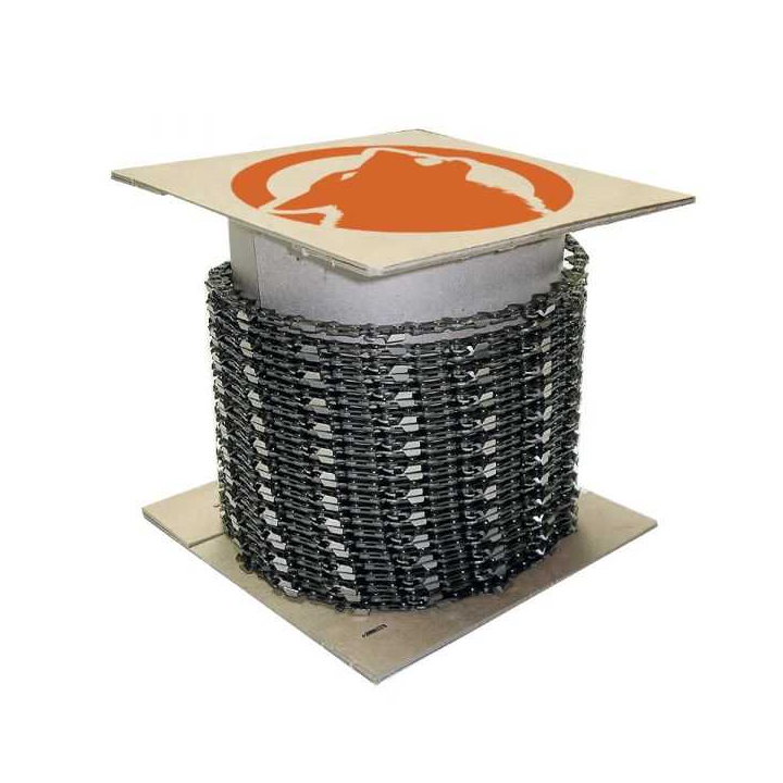 Chaîne Kerwood pour tronçonneuse 1/4" 1,1 mm. Rouleau 100 pieds.