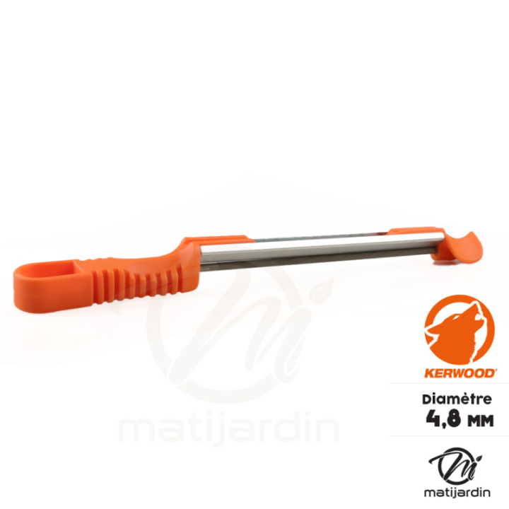 Porte-lime affûteur avec lime ronde 4,8 mm - Kerwood