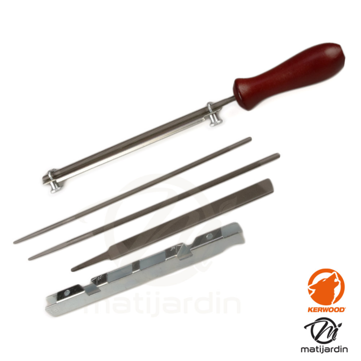 Kit affûtage pour chaîne de ttronçonneuse - Kerwood