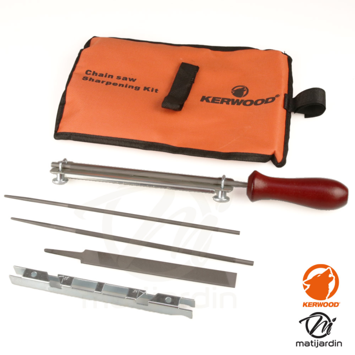 Kit affûtage pour chaîne de ttronçonneuse - Kerwood