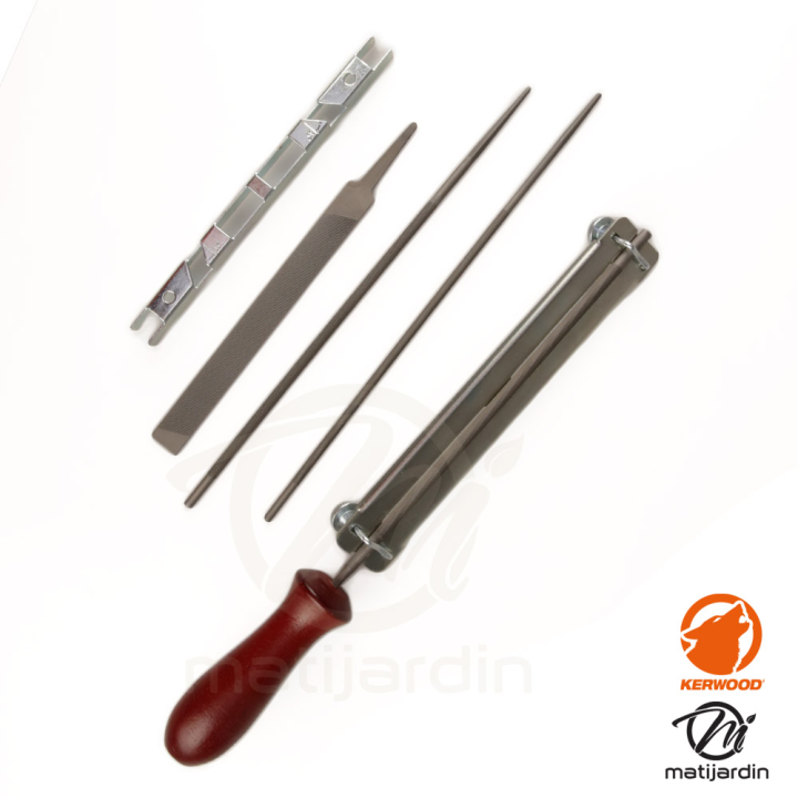 Kit affûtage pour chaîne de ttronçonneuse - Kerwood