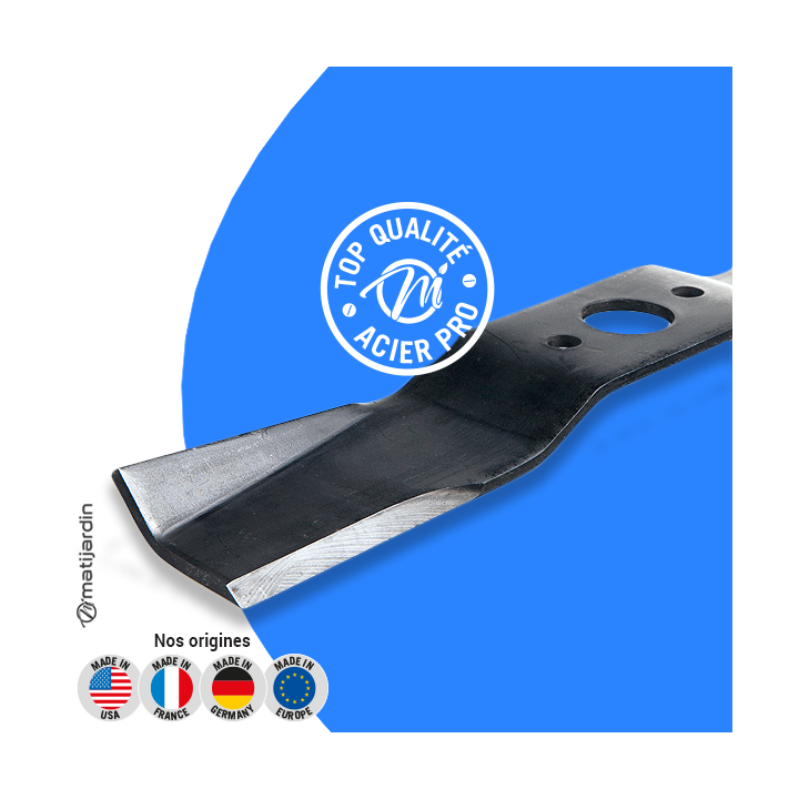 Lame tondeuse pour Case 48". N° C24443. Coupe 40,3 cm