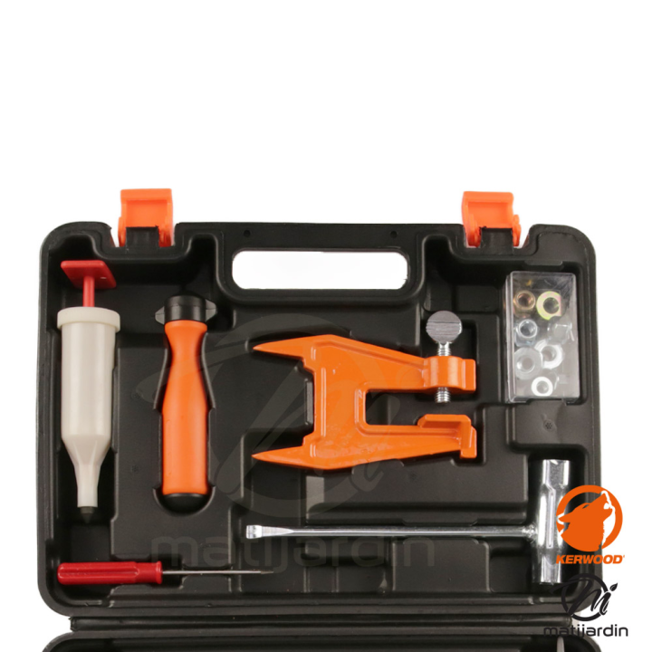 Mallette d'affûtage Forestière Kerwood – L'essentiel pour entretenir votre tronçonneuse