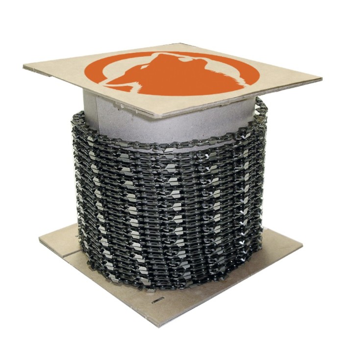 Chaîne Kerwood pour tronçonneuse 0,325" 1,3 mm. Rouleau 100 pieds. Gouge profil carré