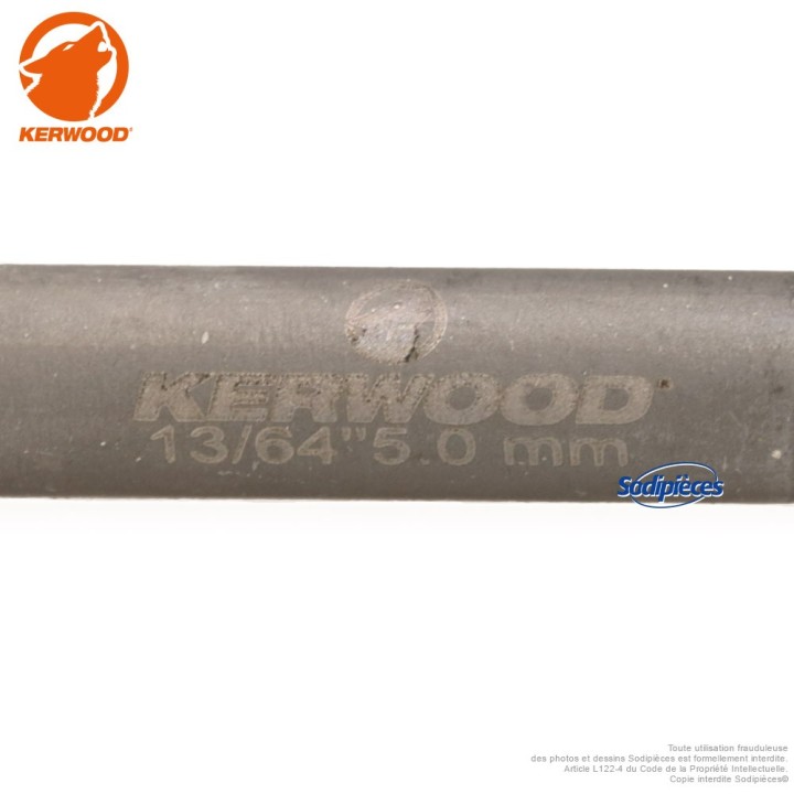 6 limes d'affûtage Kerwood - 5mm