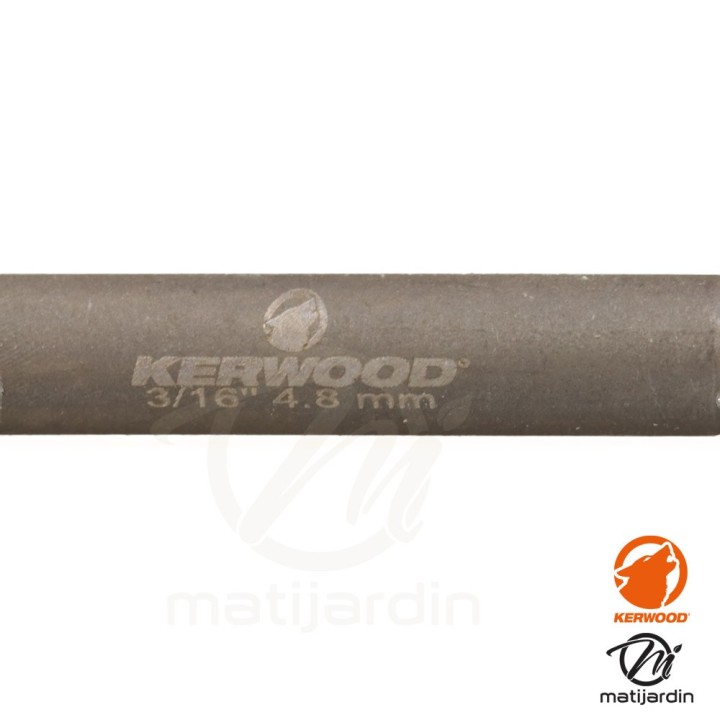 6 limes d'affûtage Kerwood - 4,8mm