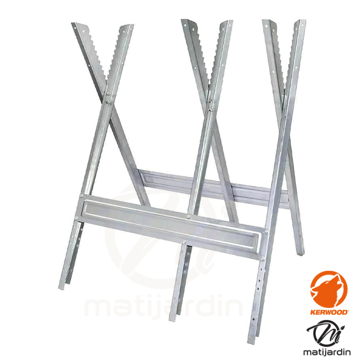 Chevalet pliable à bûches pour tronçonneuse. Eco Oregon