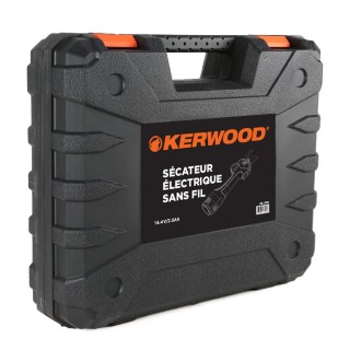 Mallette en plastique pour sécateur électrique sans fil Kerwood