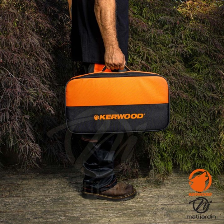 Mallette de transport en tissu – pour mini-tronçonneuse et sécateur électrique Kerwood