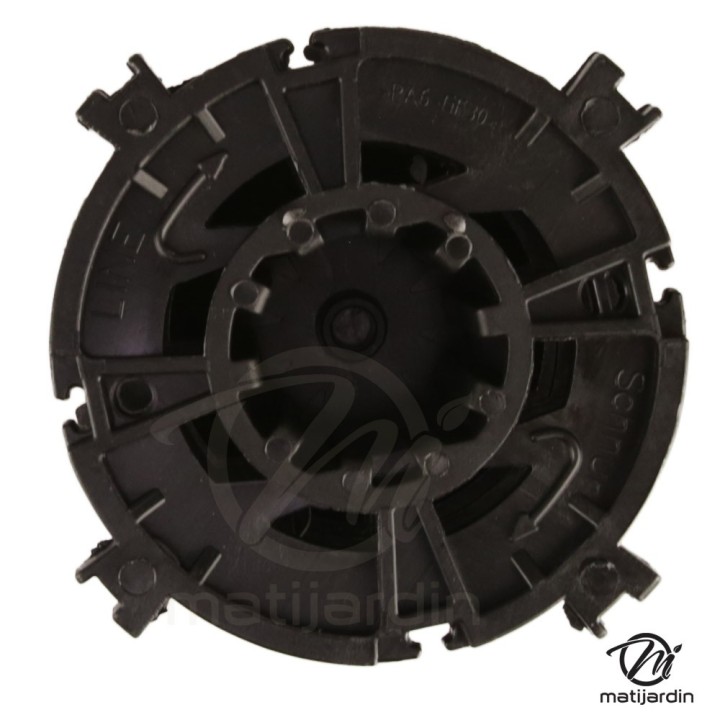 Bobine de rechange sans fil pour tête de débroussailleuse Tap & Go 160 mm Greentek M10x1 - Réf. MATAA23487