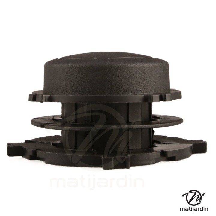 Bobine de rechange sans fil pour tête de débroussailleuse Tap & Go 160 mm Greentek M10x1 - Réf. MATAA23487