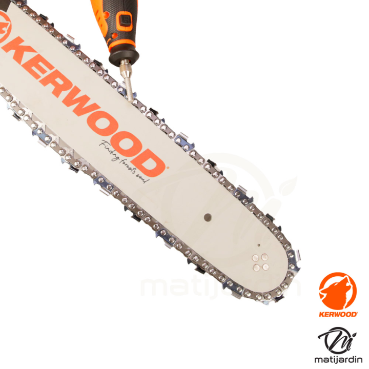 Mini-affûteuse de chaîne Li-ion 12 V - Kerwood