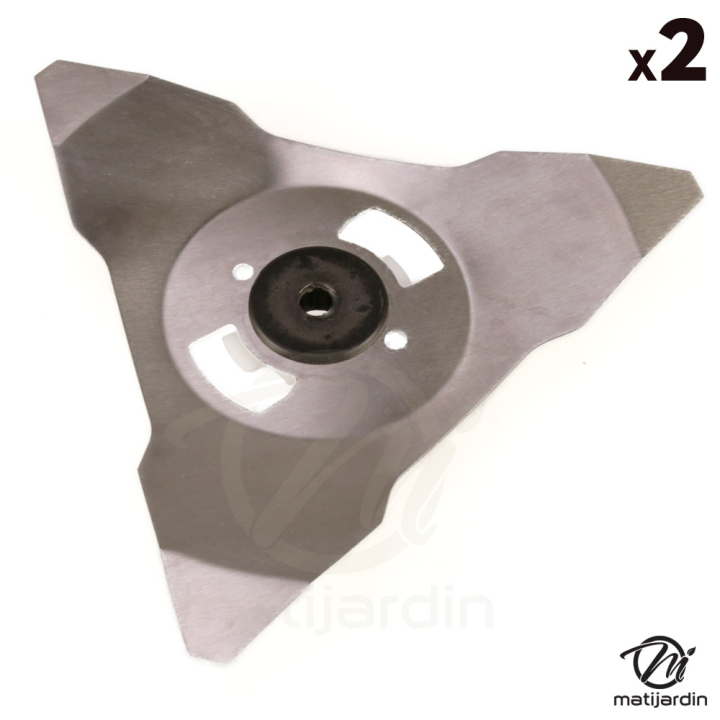 Lot de 2 lames pour robots tondeuses Robomow séries MC, RC, TC, MS, RS, TS