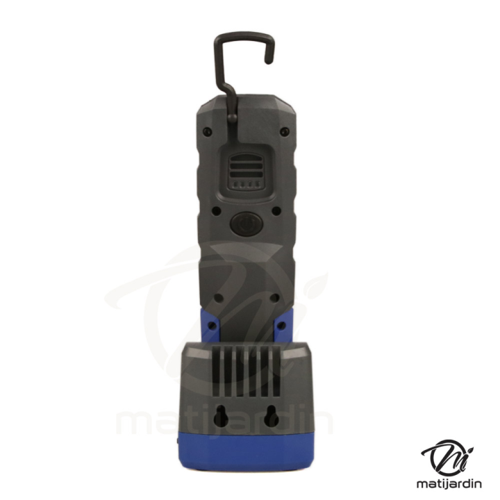 Lampe de travail rechargeable aimantée avec crochet pivotant