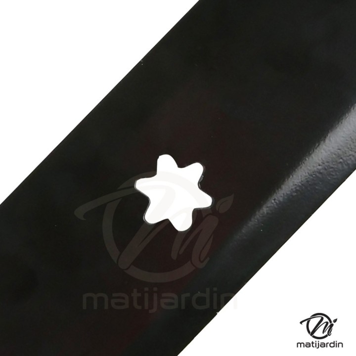 Lame tondeuse pour MTD éjection arrière 42" 742-04081 coupe 54 cm