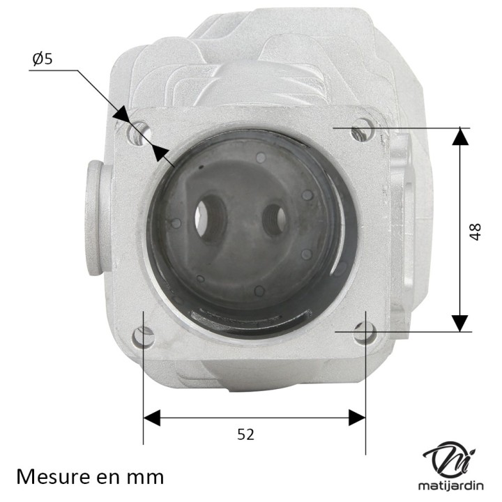 Cylindre piston pour tronçonneuse Stihl 044, MS440. Diamètre 50 mm