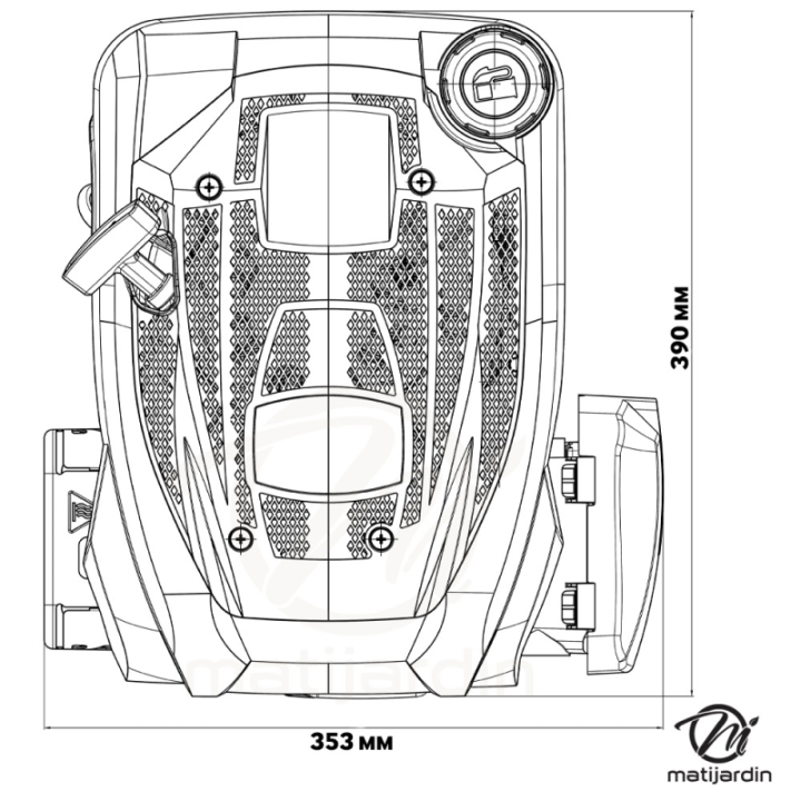 Carburateur pour tronçonneuse Stihl 017 018 MS170 MS180