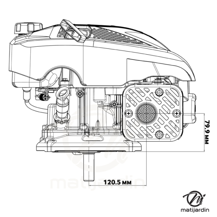 Carburateur pour tronçonneuse Stihl 017 018 MS170 MS180
