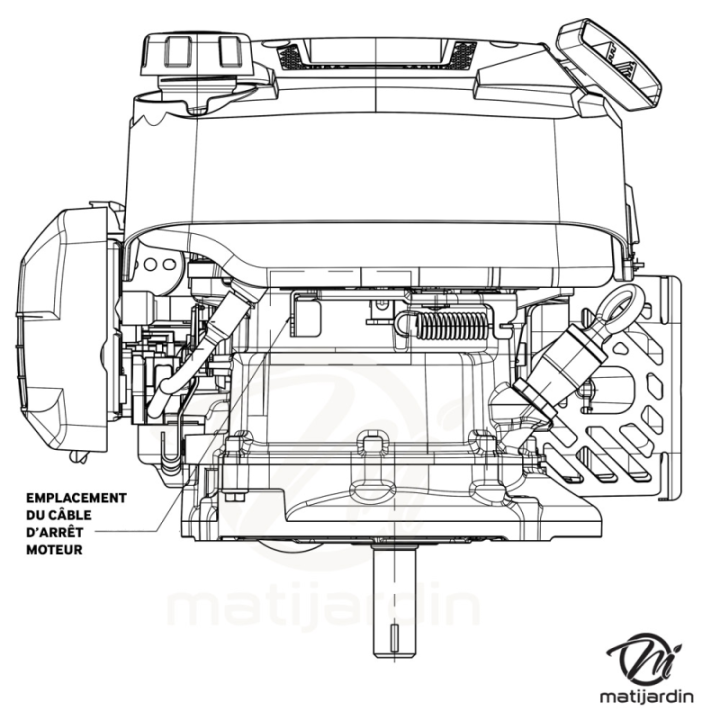 Carburateur pour tronçonneuse Stihl 017 018 MS170 MS180
