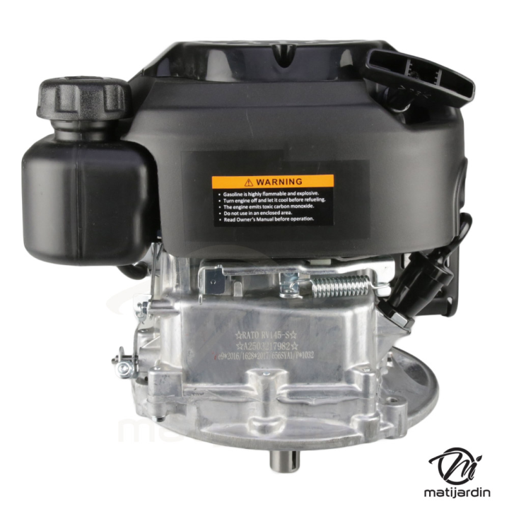 Moteur RATO RV145-S – 4 temps 144 cm³, arbre vertical pour tondeuse et motobineuse