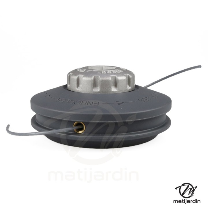 Tête universelle manuelle Ø 130 mm – 2 fils nylon Ø 2,0/2,4/2,7 mm – TECOMEC