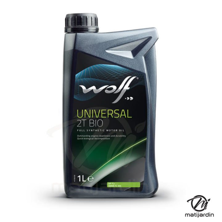 Huile moteur 2 temps Unil Opal Bio pour débroussailleuse, tondeuse, tronçonneuse. 2 Litres