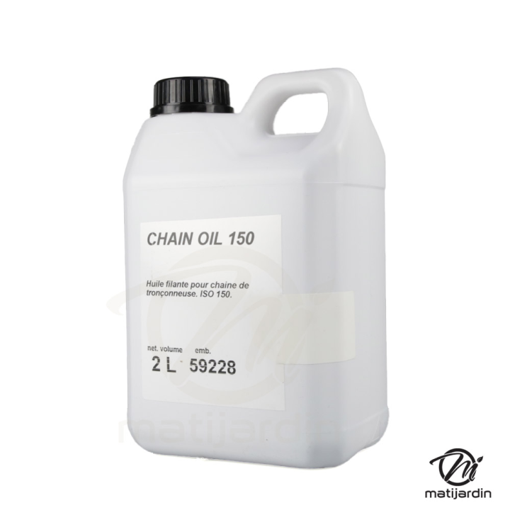 Huile de chaîne Unil Opal pour tronçonneuse. Bidon 2L