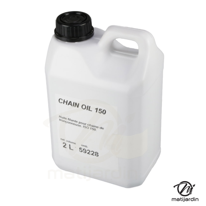 Huile de chaîne Unil Opal pour tronçonneuse. Bidon 2L