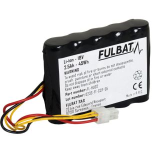 Batterie lithium 18 V 2,5 Ah Fulbat AL-HU02 pour robot tondeuse AL-KO, Gardena