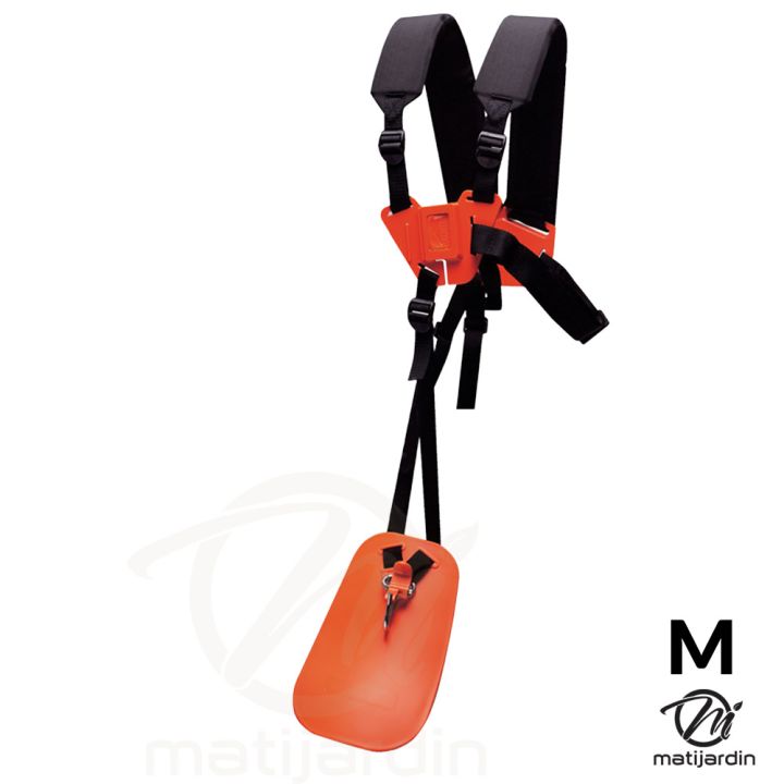 Harnais double épaules avec ceinture dorsale taille M pour débroussailleuse - Kalysta
