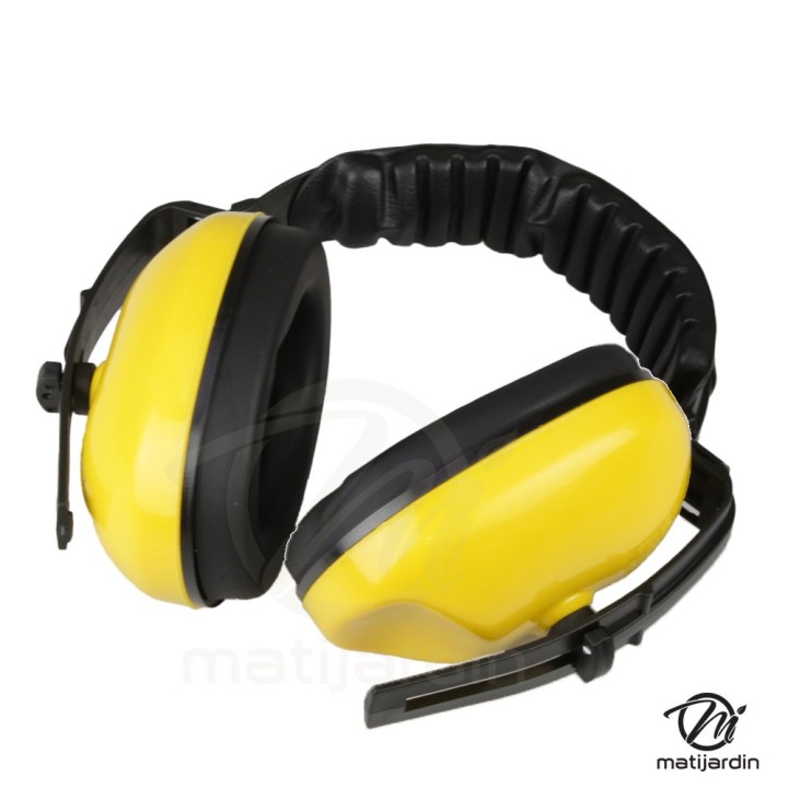 Casque anti-bruit jaune 26 dB protection auditive