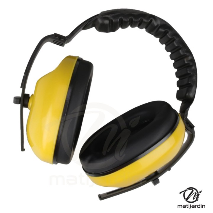 Casque anti-bruit jaune 26 dB protection auditive