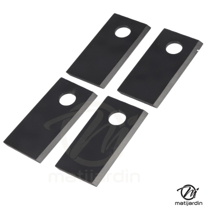 Jeu de 4 lames 80 mm AS Motor E11461 G05950042