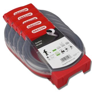 Fil Oregon Duoline 2 mm x 15 m Rond Transparent Coque par 5