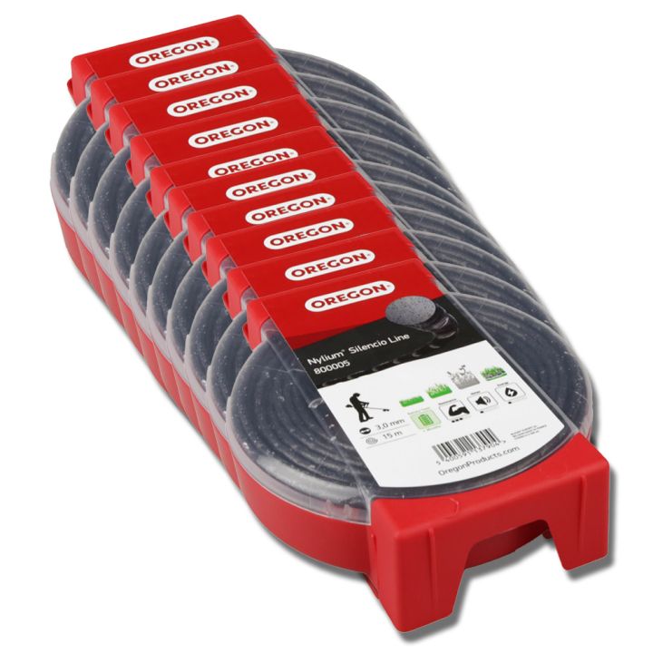Fil nylon Oregon Nylium 3 mm x 15 m Ondulé Blister par 10