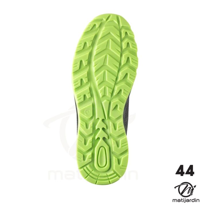 Chaussures de sécurité hautes ALTERRA S3L FO - taille 44. Couleur noir et vert