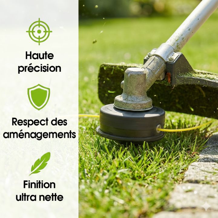 Fil débroussailleuse Rond 2,4 mm x 86 m Greentek