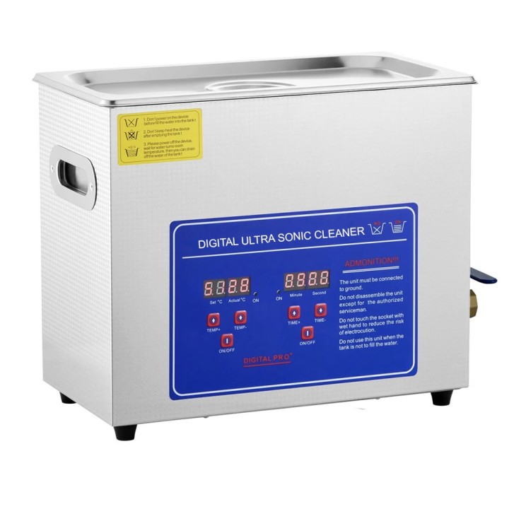 Bac ultrasons 6L VEVOR KZ-D6 chauffage et minuterie