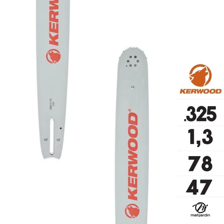 Guide tronçonneuse 20C2KLWA 50cm 1,3mm - guides kerwood