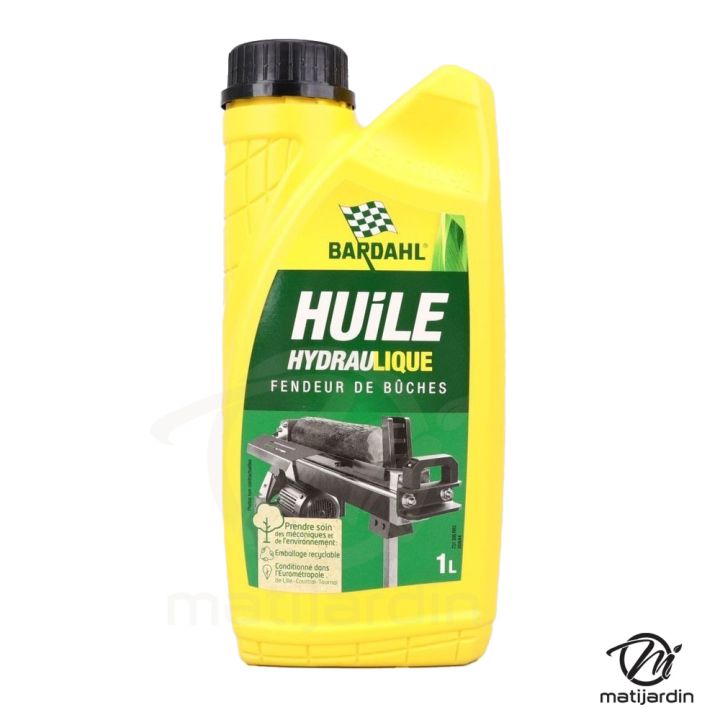 Huile hydraulique BARDAHL 1L pour fendeur de bûches