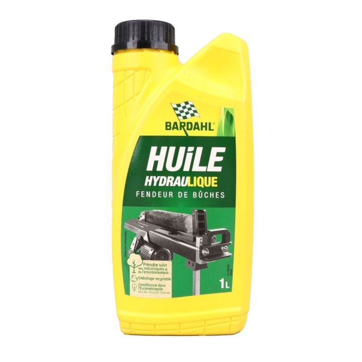 Huile hydraulique BARDAHL 1L pour fendeur de bûches