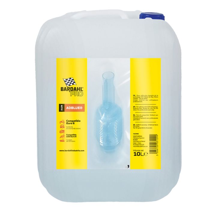 AdBlue 10L Bardahl avec bec verseur - Solution SCR diesel
