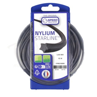 Fil débroussailleuse Etoilé 3 mm 15 m Nylium